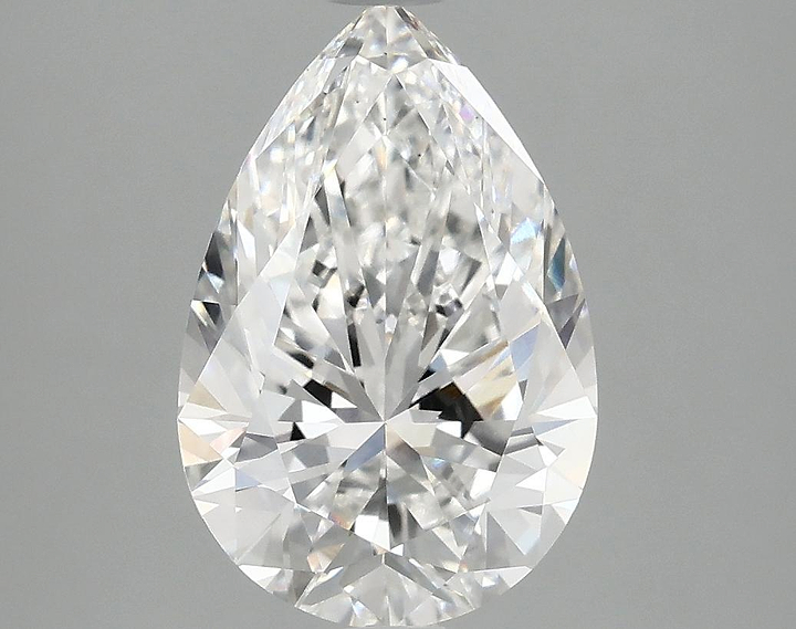 3.02 Carat Pear Shaped Excellent Cut VS1 IGI Certified Lab Grown Diamond