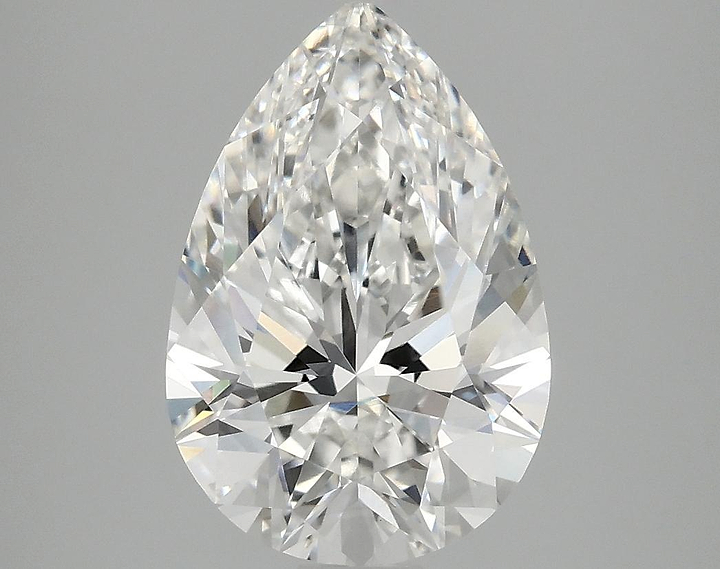 3.01 Carat Pear Shaped Excellent Cut VVS2 IGI Certified Lab Grown Diamond