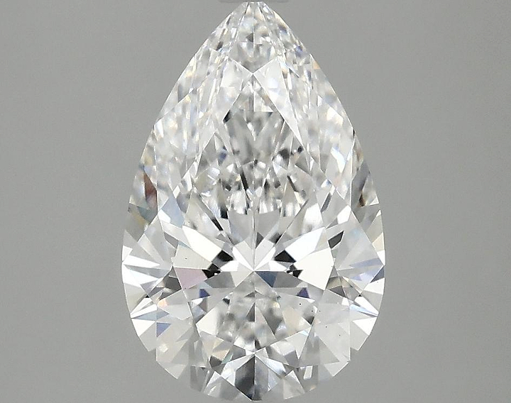 2.04 Carat Pear Shaped Ideal Cut VS1 IGI Certified Lab Grown Diamond