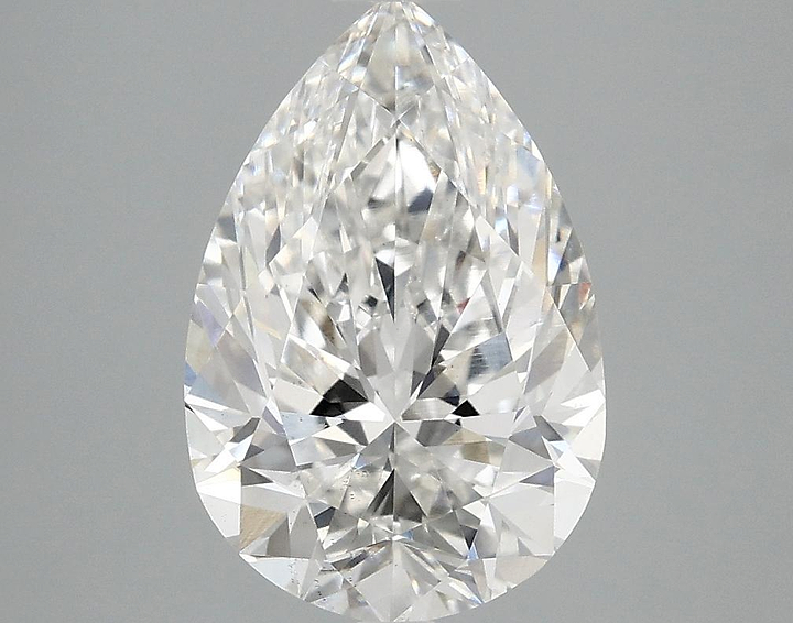 3.02 Carat Pear Shaped Excellent Cut VS2 IGI Certified Lab Grown Diamond