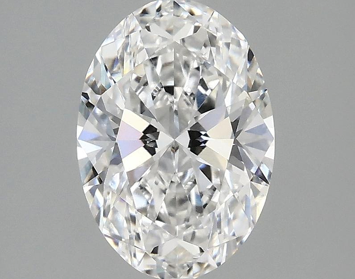 1.53 Carat Oval Shaped Ideal Cut VVS2 IGI Certified Lab Grown Diamond