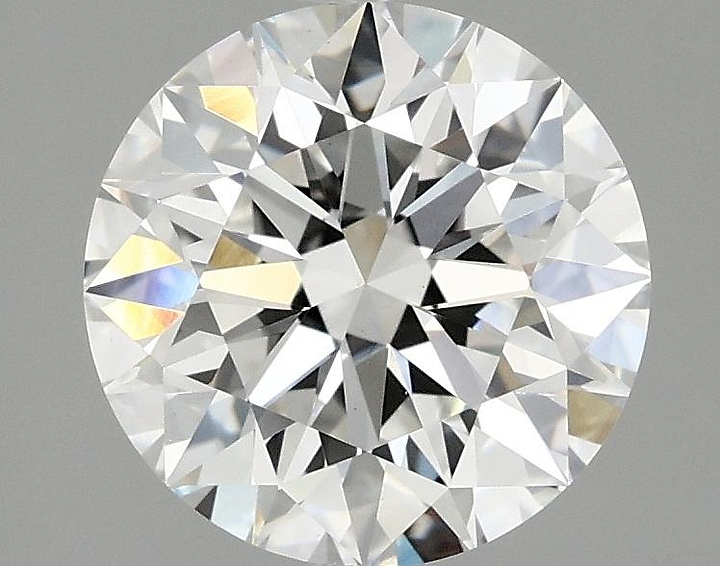 2.09 Carat Round Shaped Excellent Cut VS1 IGI Certified Lab Grown Diamond
