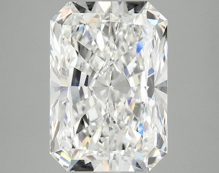 4.97 Carat Radiant Shaped Ideal Cut VVS2 IGI Certified Lab Grown Diamond
