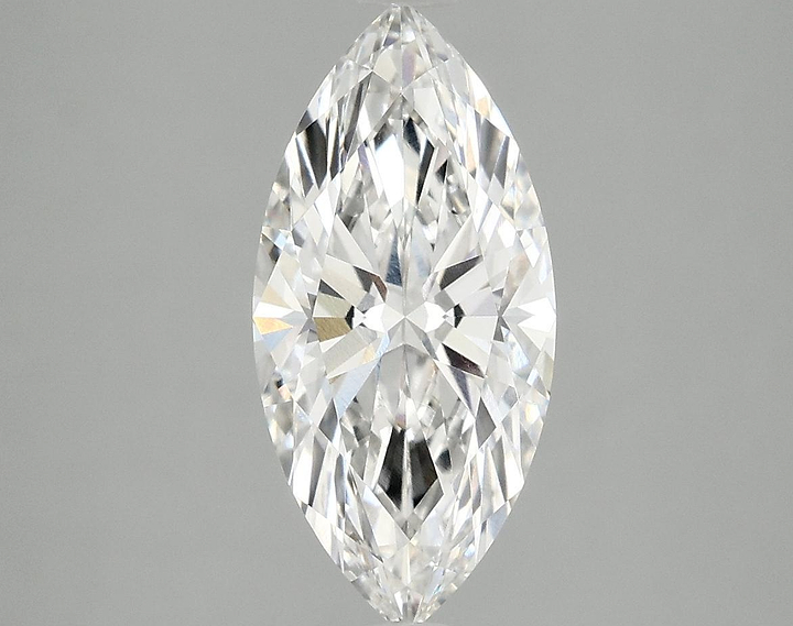 2.07 Carat Marquise Shaped Excellent Cut VS1 IGI Certified Lab Grown Diamond