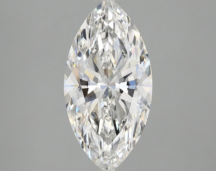 2.01 Carat Marquise Shaped Ideal Cut VVS2 IGI Certified Lab Grown Diamond