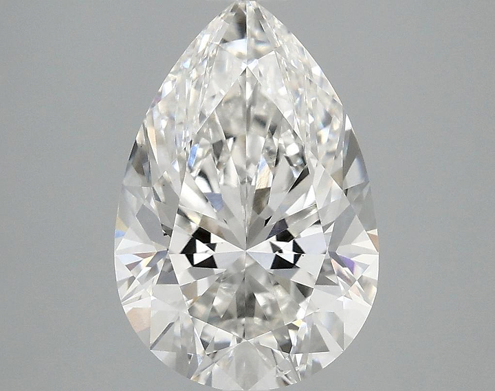 3.02 Carat Pear Shaped Excellent Cut VS2 IGI Certified Lab Grown Diamond