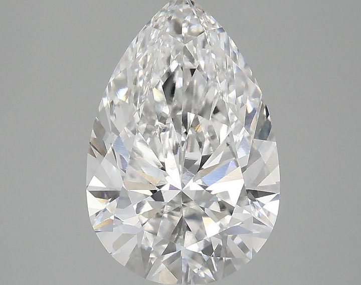 2.5 Carat Pear Shaped Excellent Cut VS1 IGI Certified Lab Grown Diamond