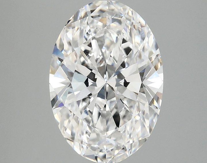 3.08 Carat Oval Shaped Ideal Cut VVS2 IGI Certified Lab Grown Diamond