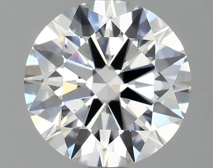 1.36 Carat Round Shaped Ideal Cut VS2 IGI Certified Lab Grown Diamond