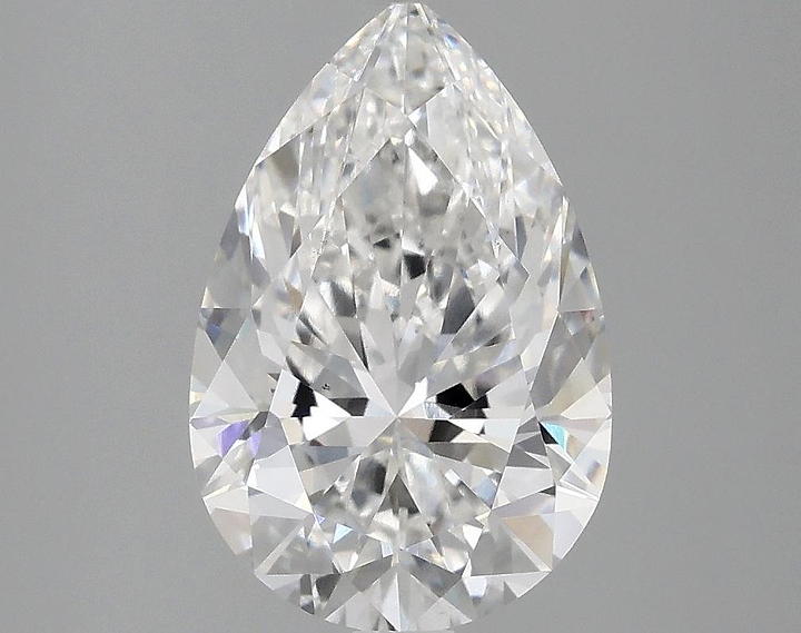 2.59 Carat Pear Shaped Excellent Cut VS1 IGI Certified Lab Grown Diamond