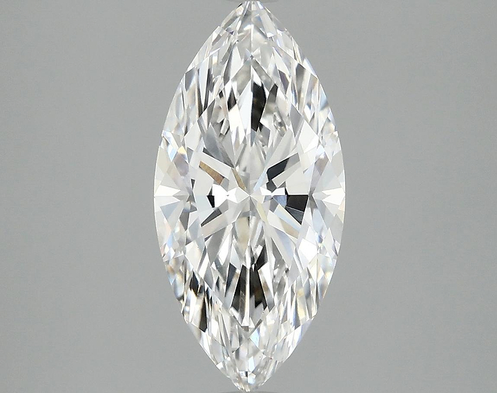 2.1 Carat Marquise Shaped Excellent Cut VVS2 IGI Certified Lab Grown Diamond