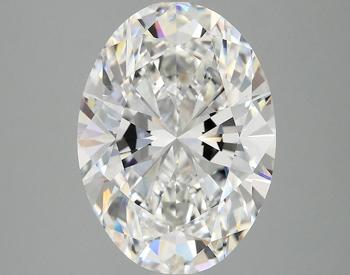 4.05 Carat Oval Shaped Ideal Cut VVS2 IGI Certified Lab Grown Diamond