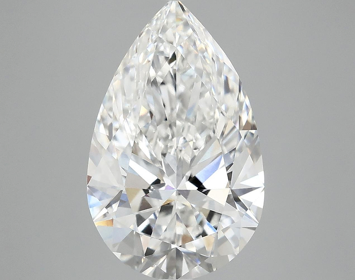 5.02 Carat Pear Shaped Ideal Cut VS1 IGI Certified Lab Grown Diamond