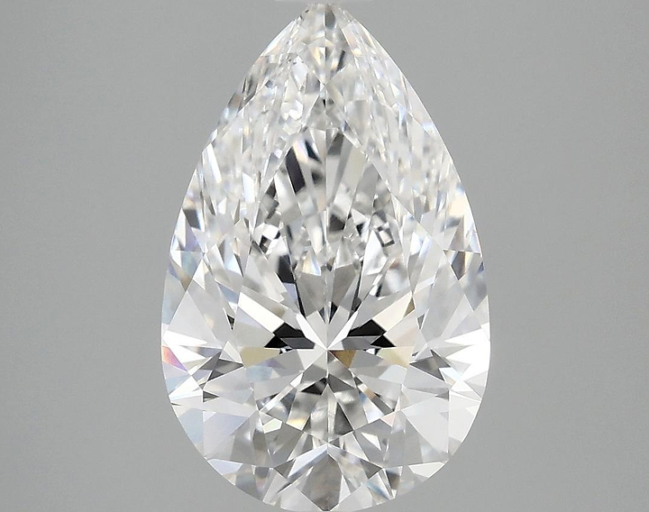 3.07 Carat Pear Shaped Ideal Cut VS1 IGI Certified Lab Grown Diamond