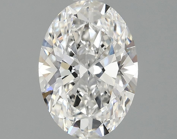 1.58 Carat Oval Shaped Ideal Cut VVS2 IGI Certified Lab Grown Diamond