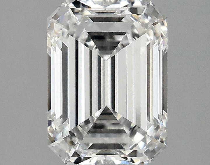 2.09 Carat Emerald Shaped Excellent Cut VVS2 IGI Certified Lab Grown Diamond