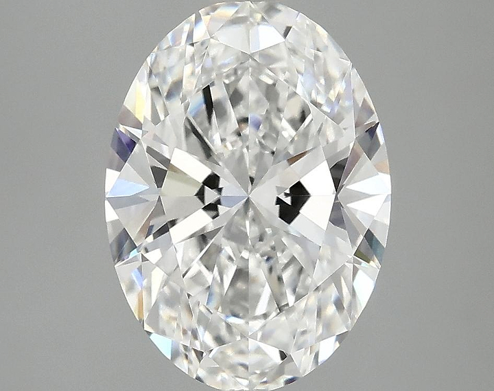 2.86 Carat Oval Shaped Ideal Cut VVS2 IGI Certified Lab Grown Diamond
