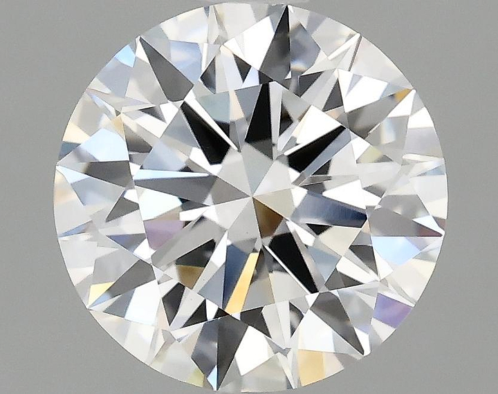 2.08 Carat Round Shaped Ideal Cut VVS2 IGI Certified Lab Grown Diamond