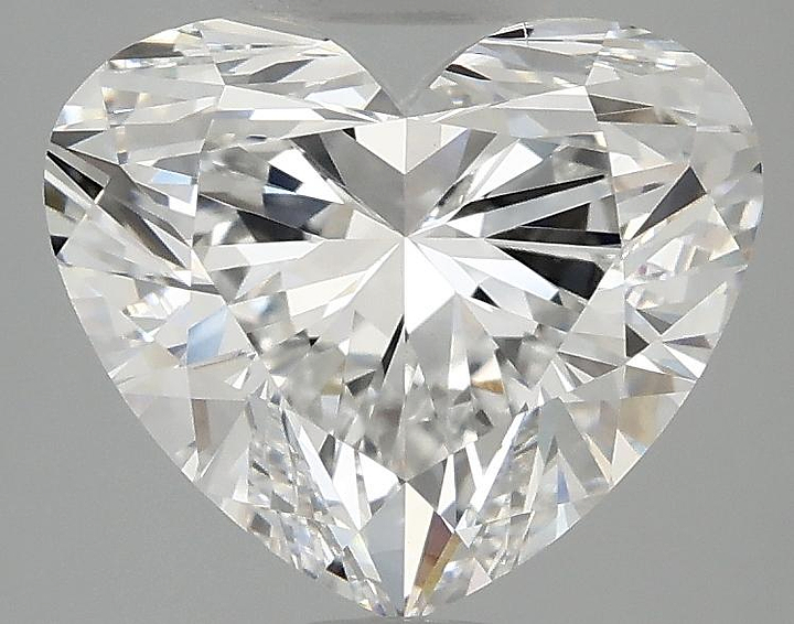 3.07 Carat Heart Shaped Excellent Cut VS1 IGI Certified Lab Grown Diamond