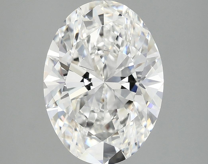 3.75 Carat Oval Shaped Excellent Cut VVS2 IGI Certified Lab Grown Diamond