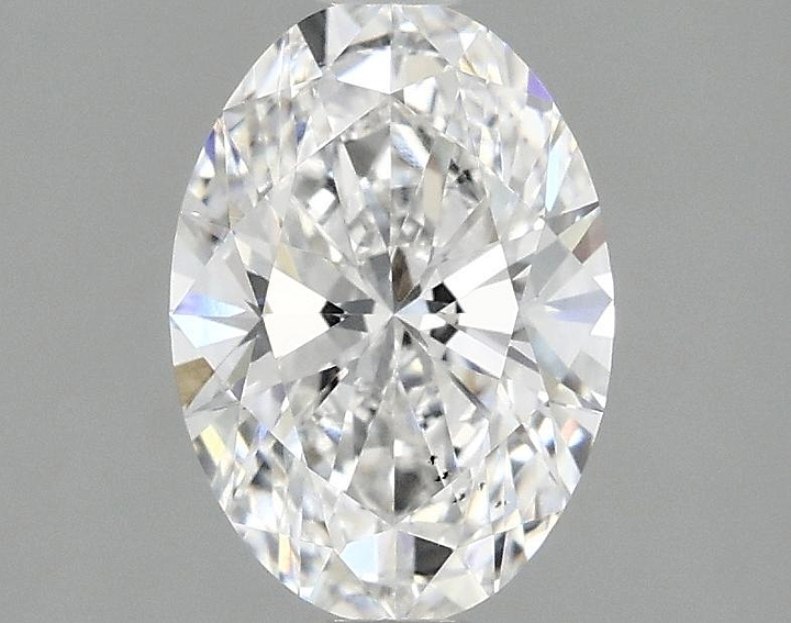 1.55 Carat Oval Shaped Ideal Cut VS2 IGI Certified Lab Grown Diamond