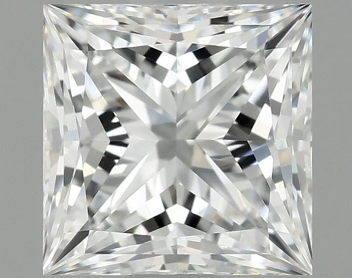 1.08 Carat Princess Shaped Ideal Cut VVS2 IGI Certified Lab Grown Diamond