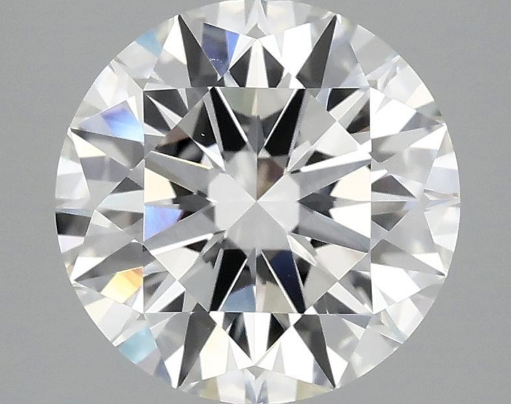 3.03 Carat Round Shaped Excellent Cut VVS2 IGI Certified Lab Grown Diamond