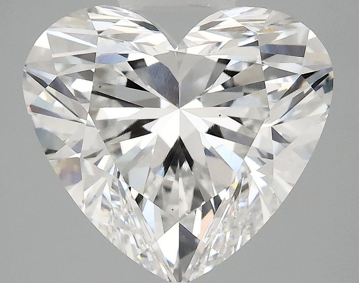 4.14 Carat Heart Shaped Ideal Cut VS1 IGI Certified Lab Grown Diamond