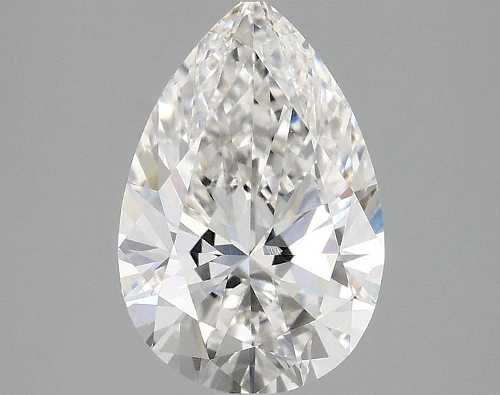 2.0 Carat Pear Shaped Excellent Cut VVS2 IGI Certified Lab Grown Diamond