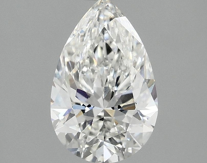 1.5 Carat Pear Shaped Ideal Cut VS1 IGI Certified Lab Grown Diamond
