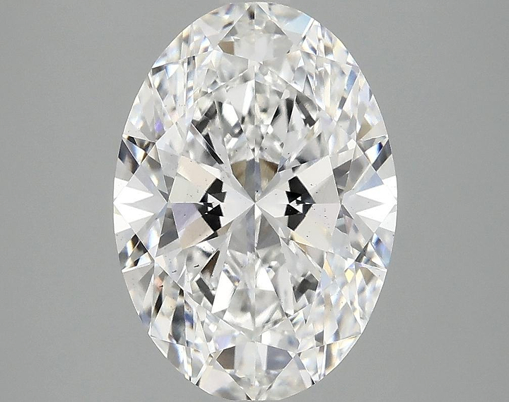 3.08 Carat Oval Shaped Ideal Cut VS2 IGI Certified Lab Grown Diamond
