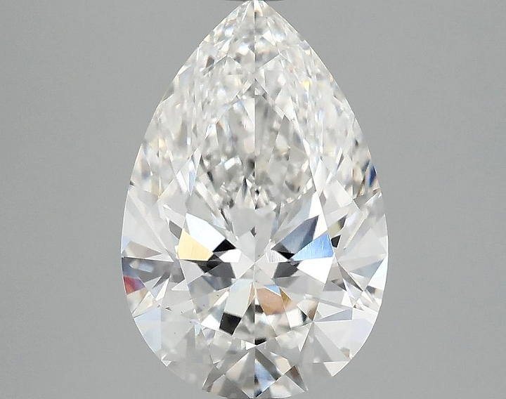 3.09 Carat Pear Shaped Excellent Cut VS1 IGI Certified Lab Grown Diamond