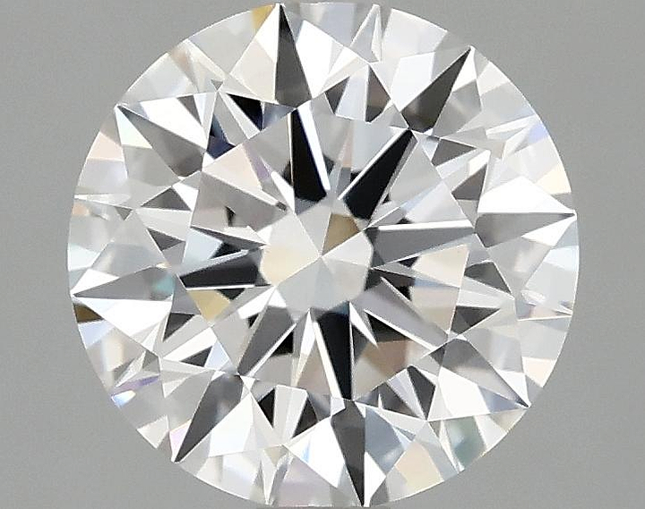 2.08 Carat Round Shaped Ideal Cut VVS2 IGI Certified Lab Grown Diamond