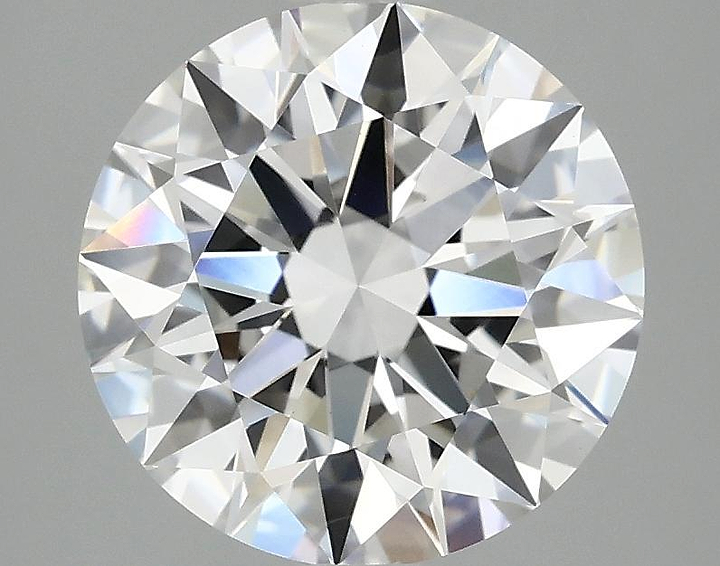 3.09 Carat Round Shaped Ideal Cut VVS2 IGI Certified Lab Grown Diamond