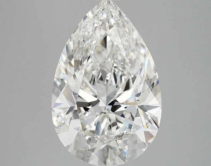 4.0 Carat Pear Shaped Excellent Cut VS1 IGI Certified Lab Grown Diamond