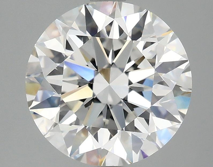 3.06 Carat Round Shaped Excellent Cut VVS2 IGI Certified Lab Grown Diamond