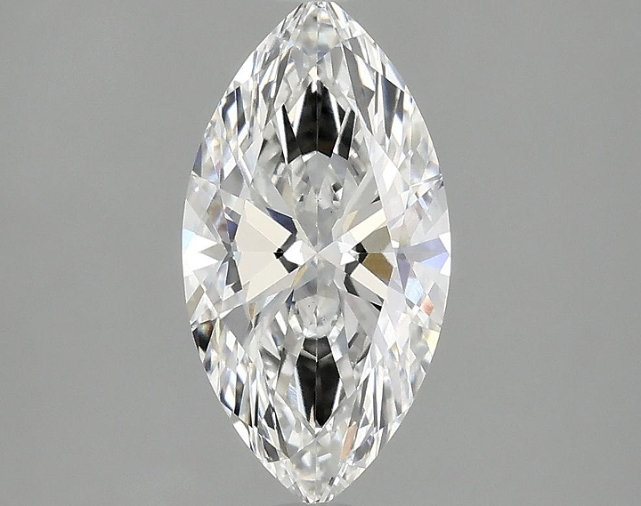1.54 Carat Marquise Shaped Ideal Cut VS1 IGI Certified Lab Grown Diamond
