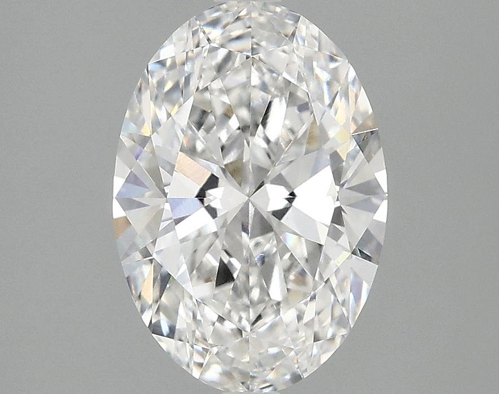 2.02 Carat Oval Shaped Ideal Cut VVS2 IGI Certified Lab Grown Diamond