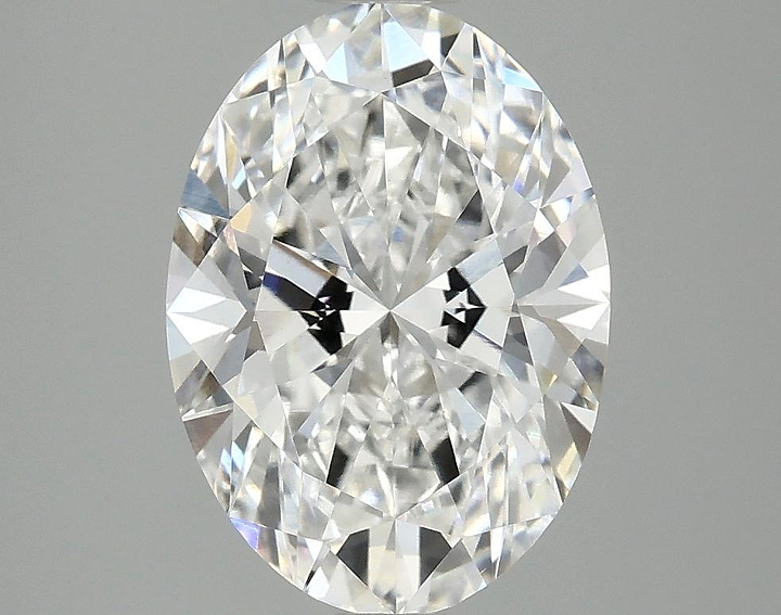 3.07 Carat Oval Shaped Ideal Cut VVS2 IGI Certified Lab Grown Diamond