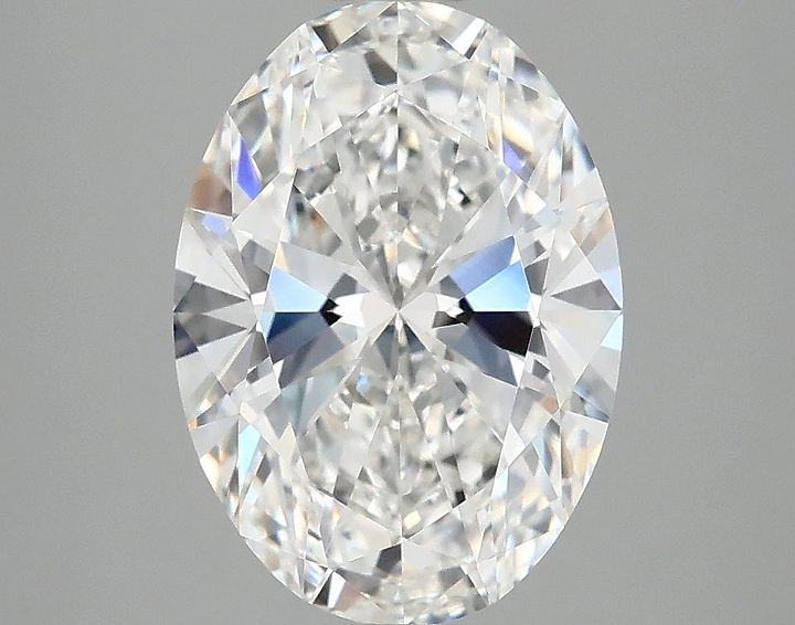 3.04 Carat Oval Shaped Ideal Cut VVS2 IGI Certified Lab Grown Diamond