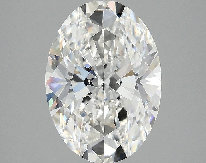 3.02 Carat Oval Shaped Ideal Cut VVS2 IGI Certified Lab Grown Diamond