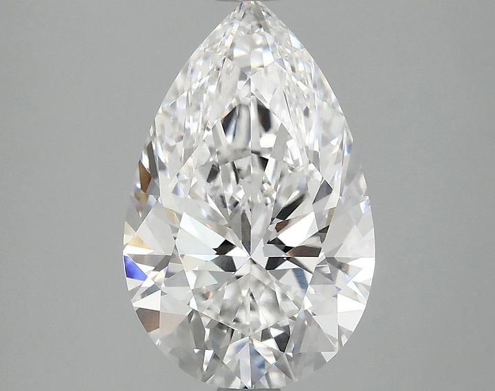 2.9 Carat Pear Shaped Ideal Cut VVS2 IGI Certified Lab Grown Diamond