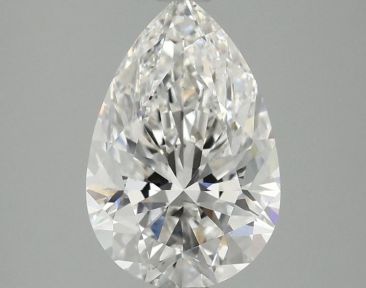 3.01 Carat Pear Shaped Excellent Cut VS1 IGI Certified Lab Grown Diamond