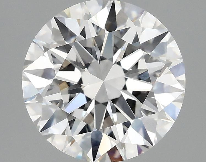 2.04 Carat Round Shaped Excellent Cut VVS2 IGI Certified Lab Grown Diamond