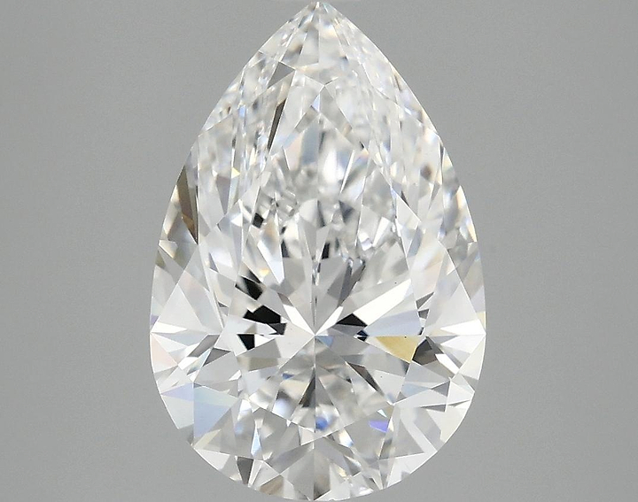 3.1 Carat Pear Shaped Excellent Cut VS2 IGI Certified Lab Grown Diamond