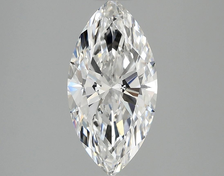 2.06 Carat Marquise Shaped Ideal Cut VVS2 IGI Certified Lab Grown Diamond