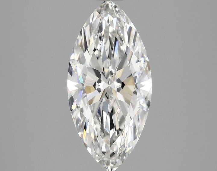 2.07 Carat Marquise Shaped Excellent Cut VS1 IGI Certified Lab Grown Diamond