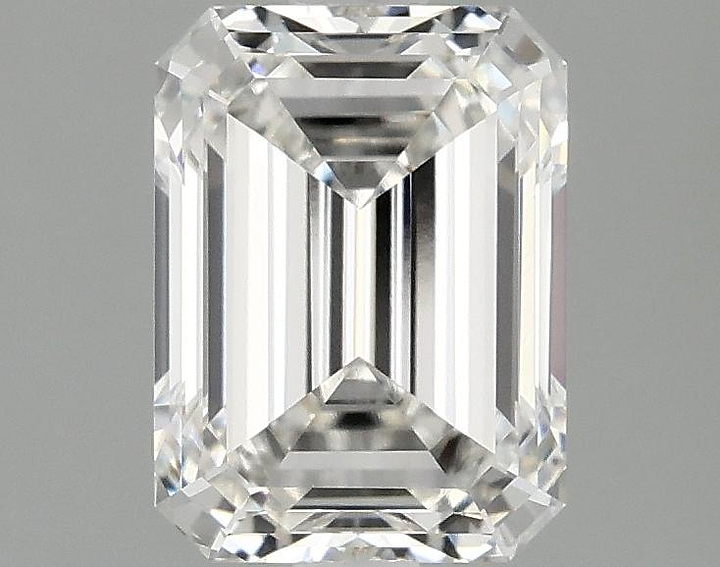 2.04 Carat Emerald Shaped Excellent Cut VVS2 IGI Certified Lab Grown Diamond