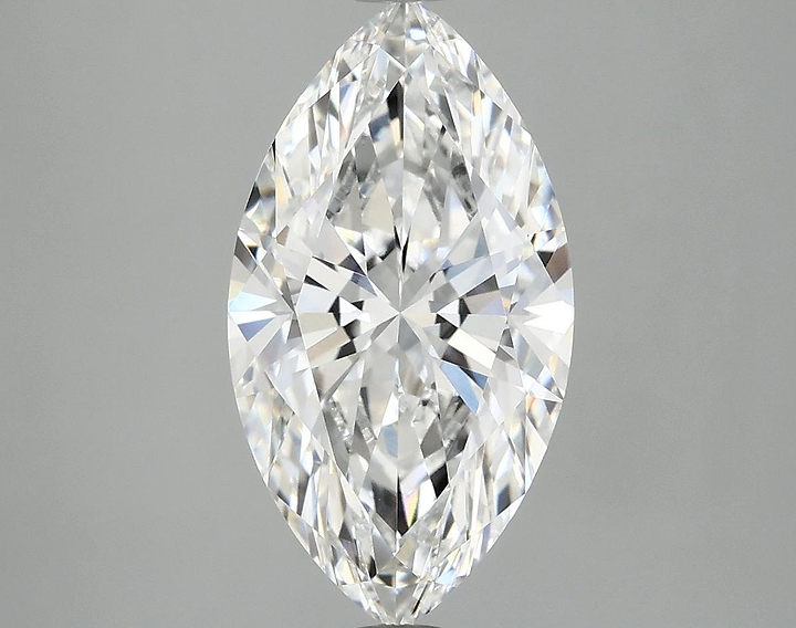 3.02 Carat Marquise Shaped Excellent Cut VVS2 IGI Certified Lab Grown Diamond