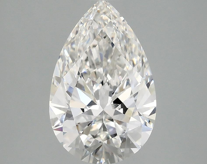 2.09 Carat Pear Shaped Ideal Cut VVS2 IGI Certified Lab Grown Diamond